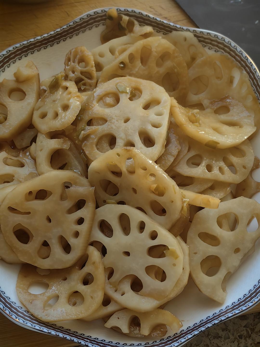 最简单味道惊艳的糖醋藕片