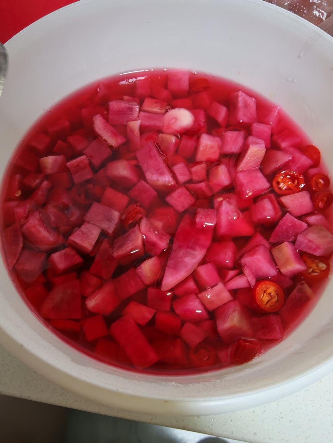 螺蛳粉店同款酸萝卜