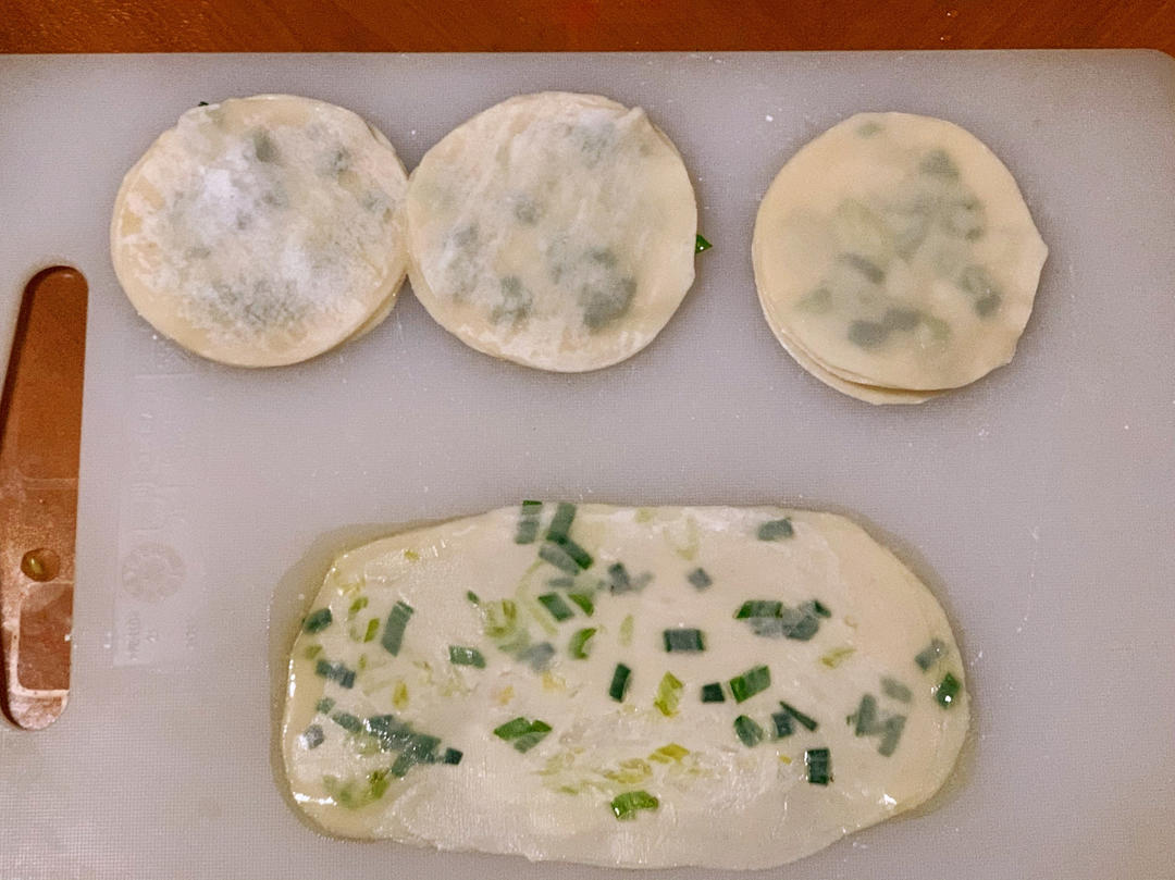 快手懒人版葱油饼❗️㊙️简单易做❗️超级酥脆❗️