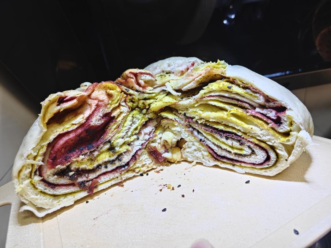 青海&甘肃八月十五节大月饼-千层大月饼•恋恋西北家常味道（七）［素食］