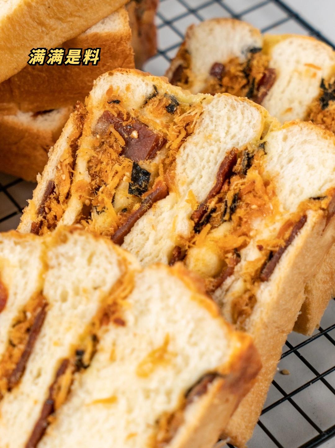 纯奶手撕吐司的做法 步骤1