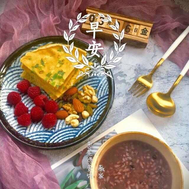 葱花鸡蛋饼