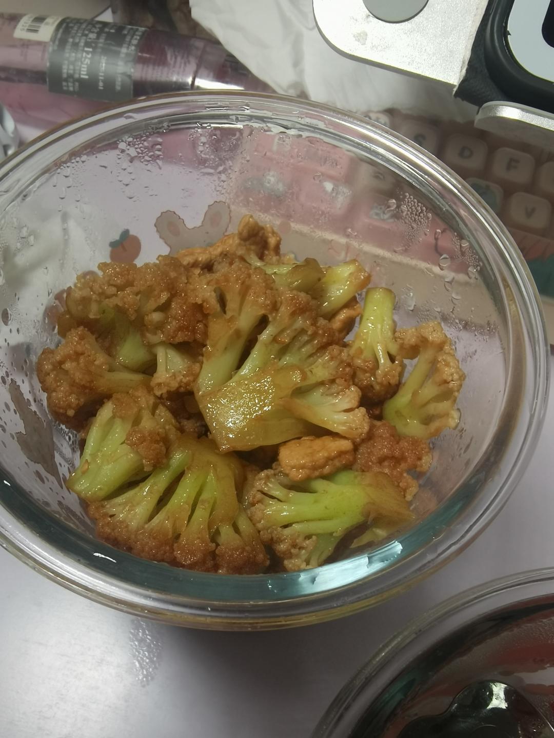 老丁的私房菜-干锅花菜