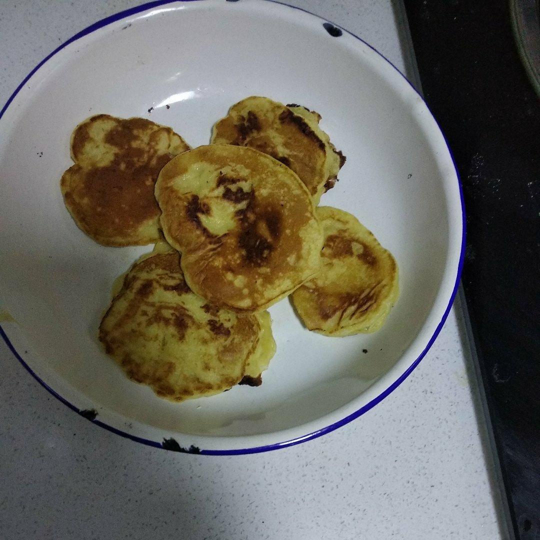 宝宝香蕉鸡蛋饼