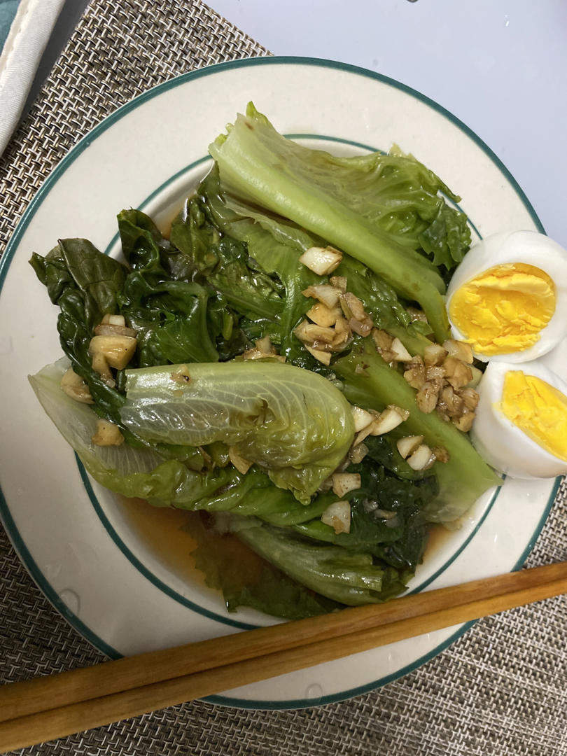 5分钟上桌的蚝油生菜