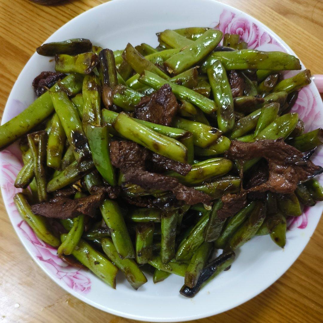 零厨艺的豆角炒肉