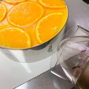 🍊柳橙冻芝士（6寸）的做法 步骤14