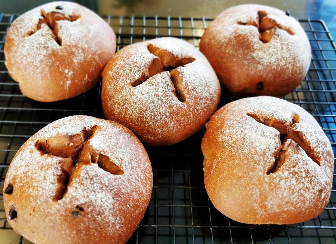 香蕉巧克力软欧