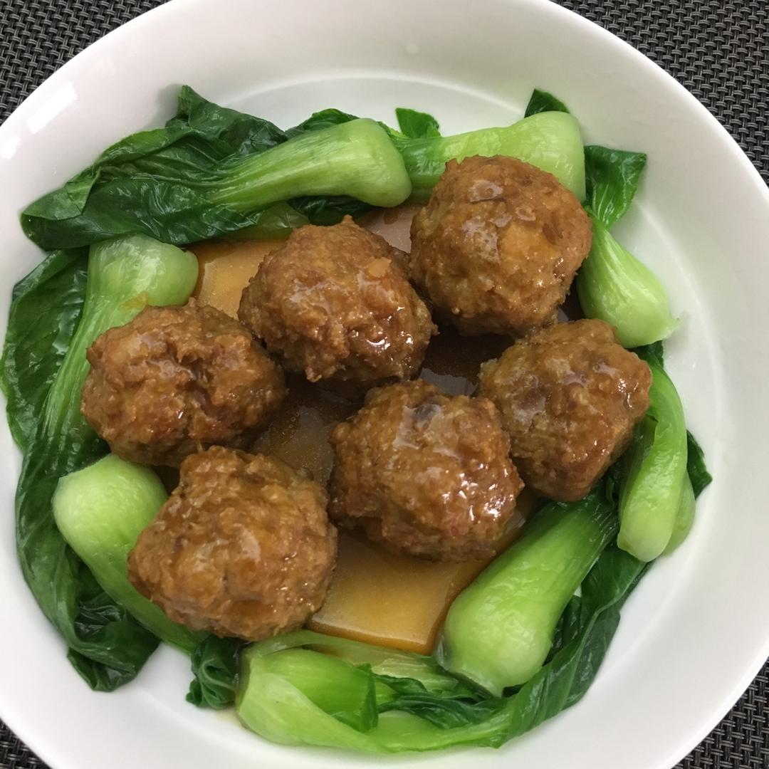 手機用戶4916_81qe做的四喜丸子/紅燒獅子頭 chinese meatballs