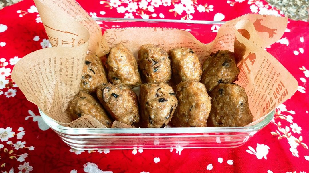 炸莲藕猪肉丸子-年味