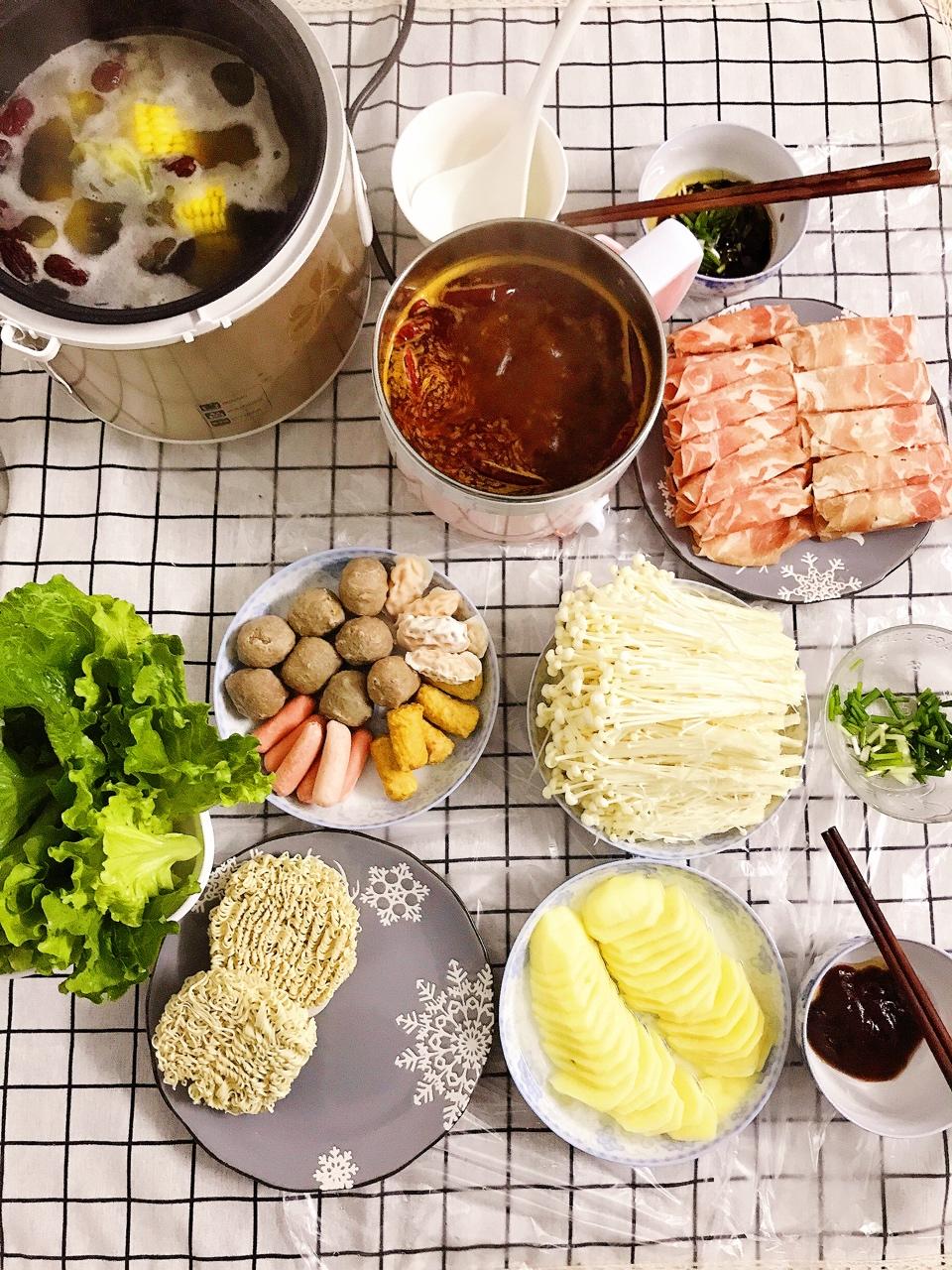 自制麻辣重庆火锅