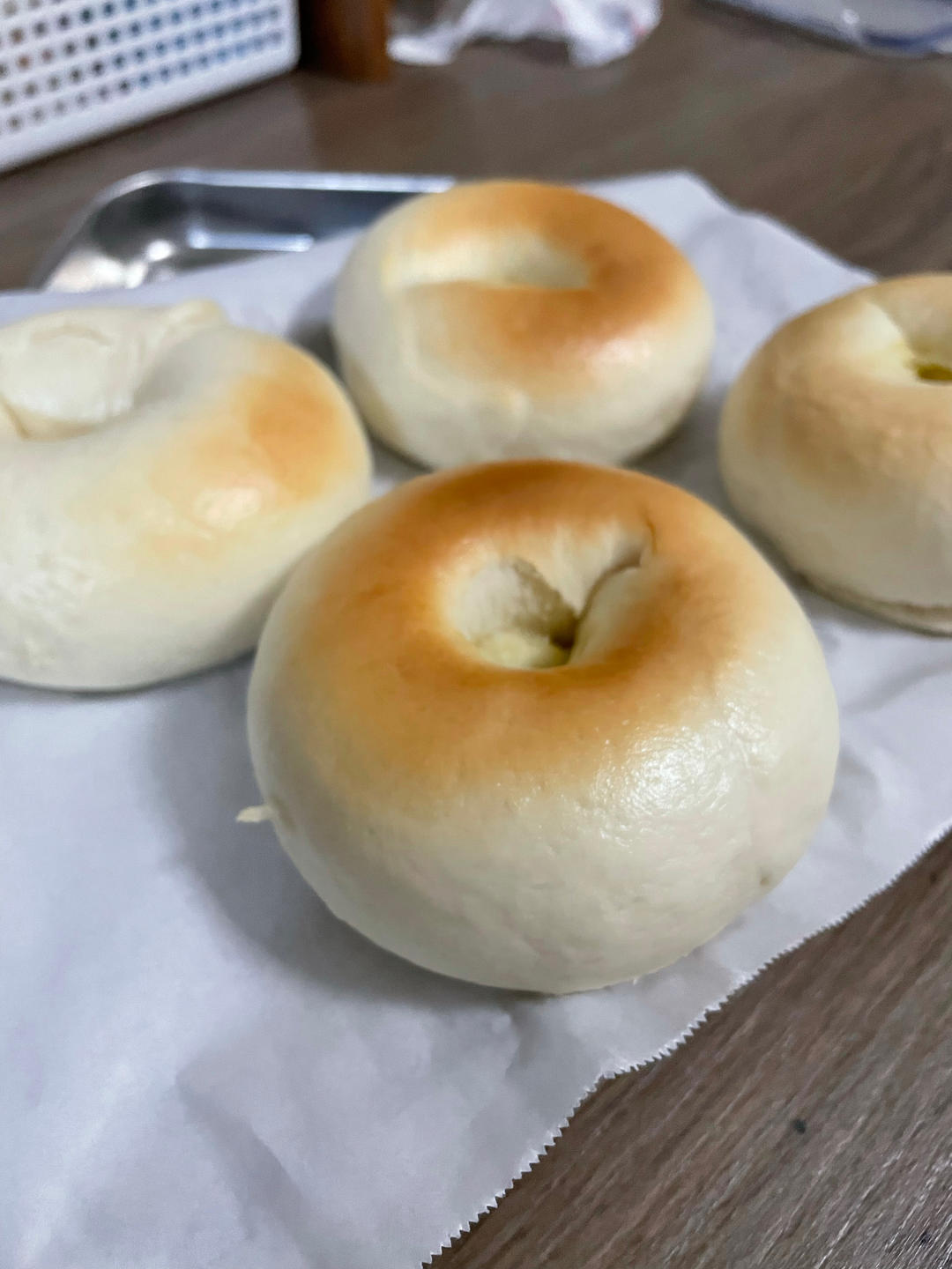 奶盐贝果｜无油低糖