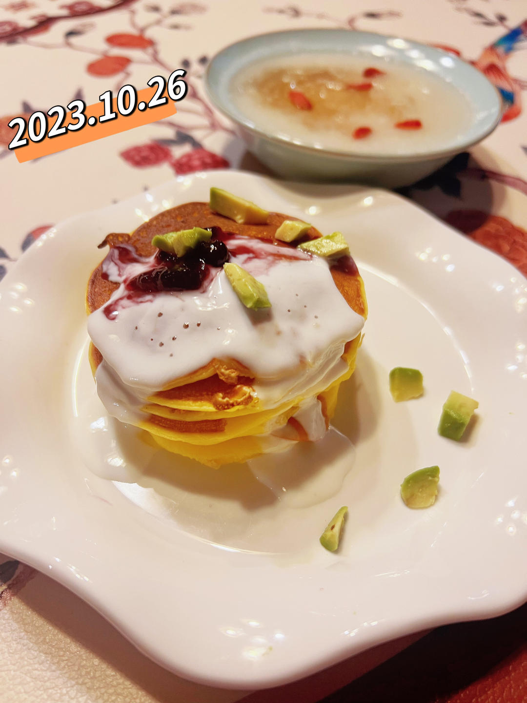 酸奶松饼🥞                                       （适合1岁-100岁宝宝）