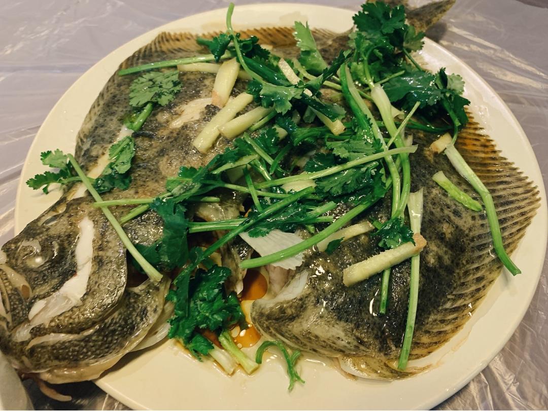 清蒸多宝鱼（黄鱼、鲈鱼、桂鱼……）