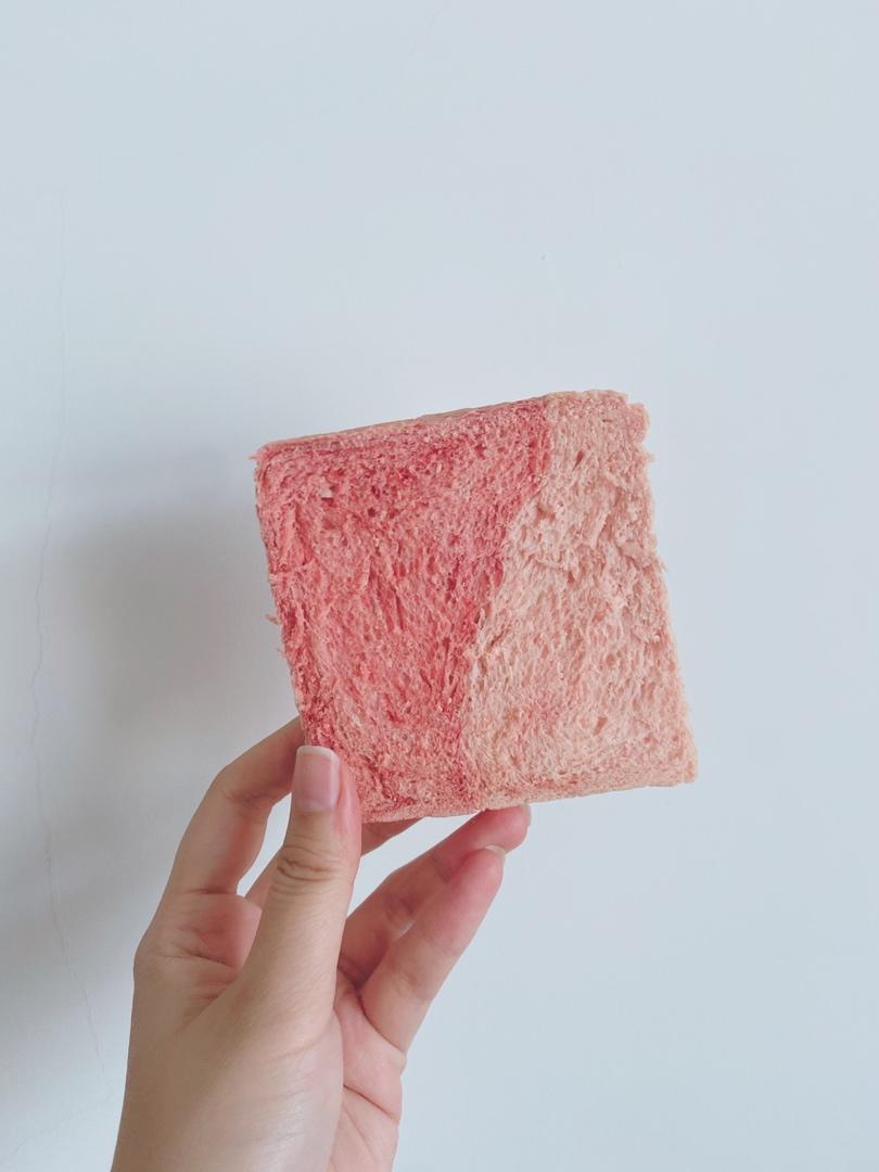 粉红渐变吐司