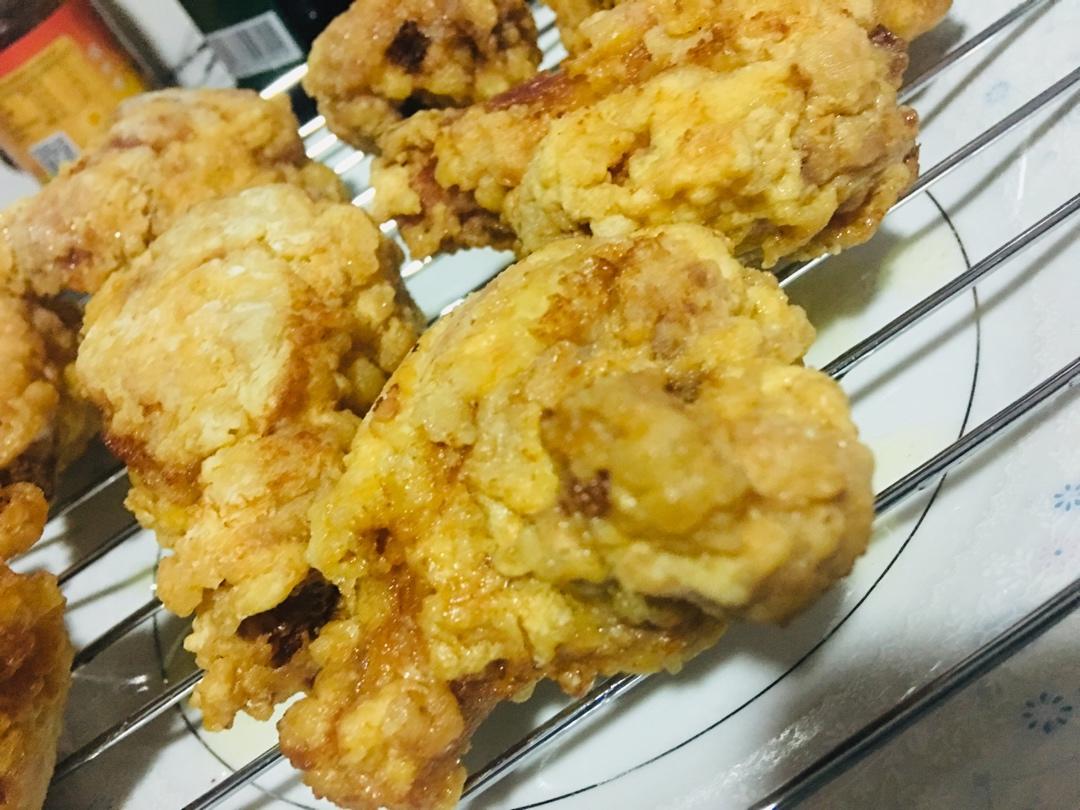 不用炸鸡粉也可以炸出酥脆炸鸡腿