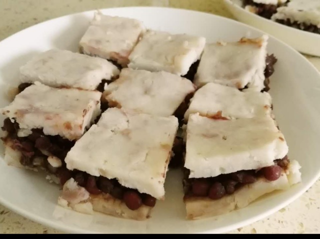 红豆山药糕