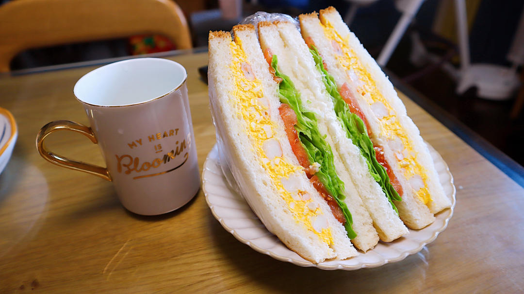 ［记录］鸡蛋三明治 蛋黄酱三明治🥪早餐必备 超美味