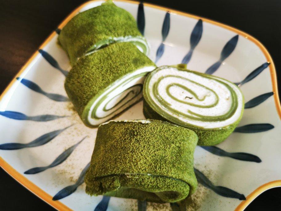 【抹茶毛巾卷】