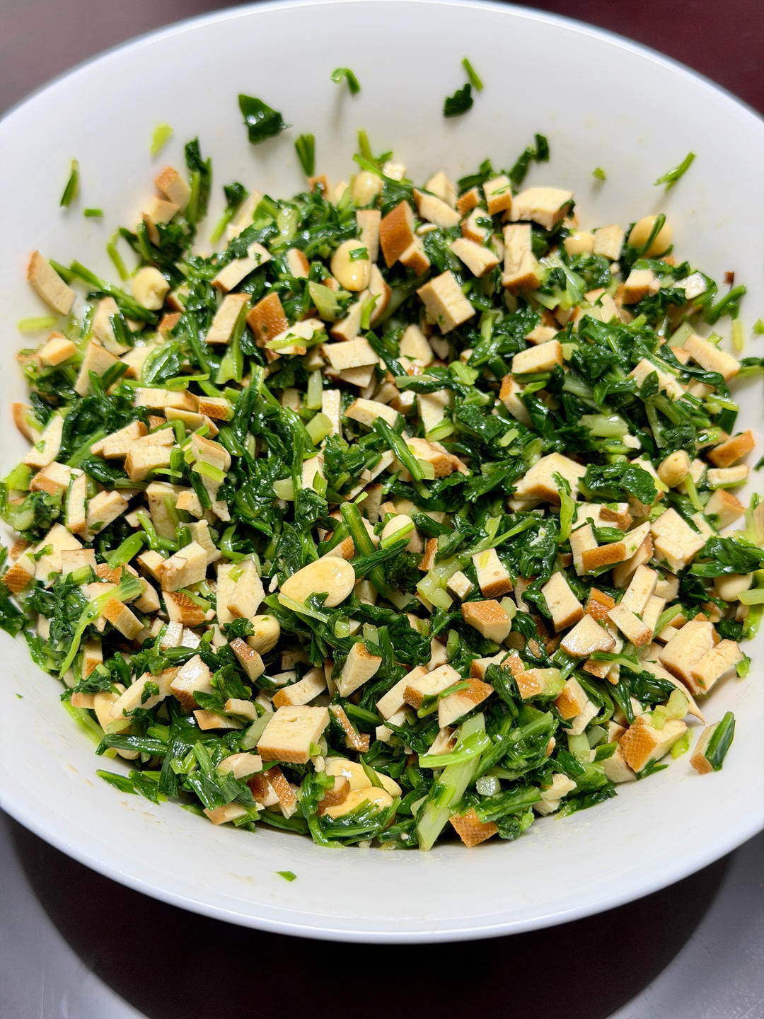 松仁香干马兰头