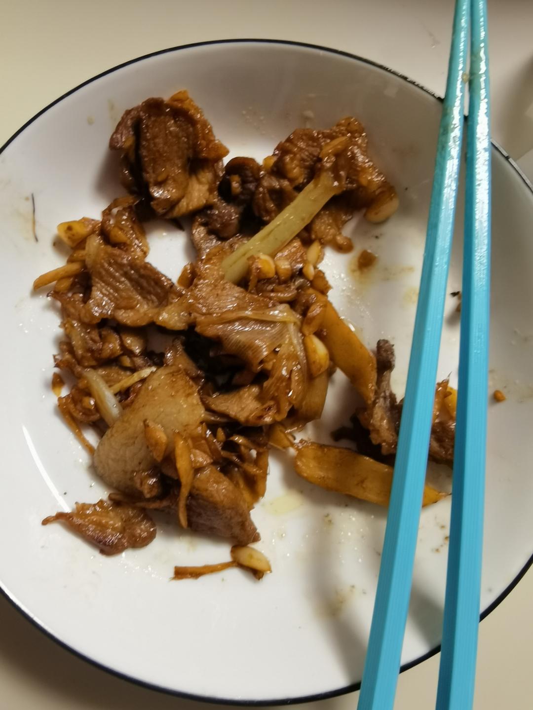 小炒肉片