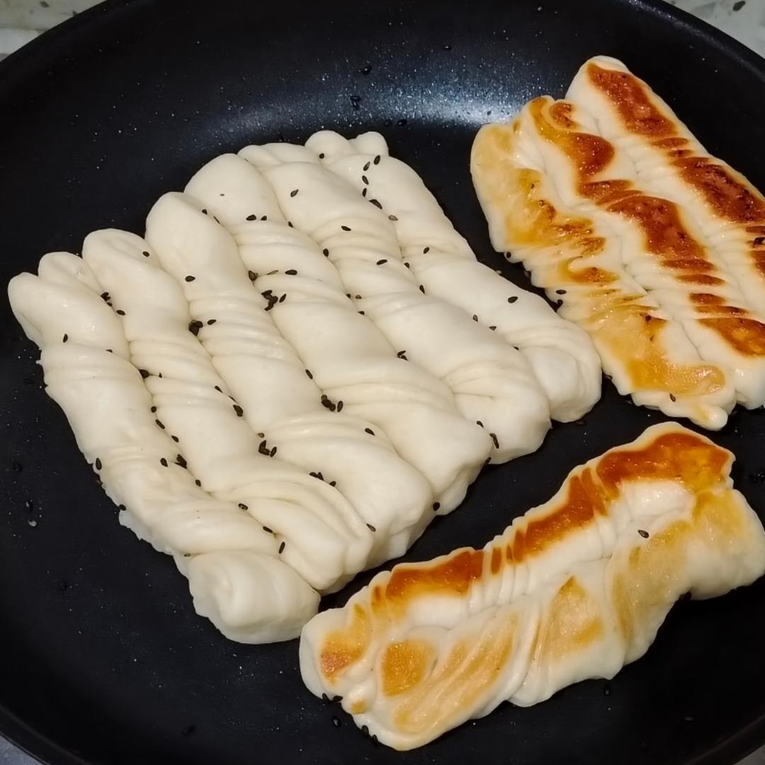 一定要做！—煎卷子【生煎花卷】