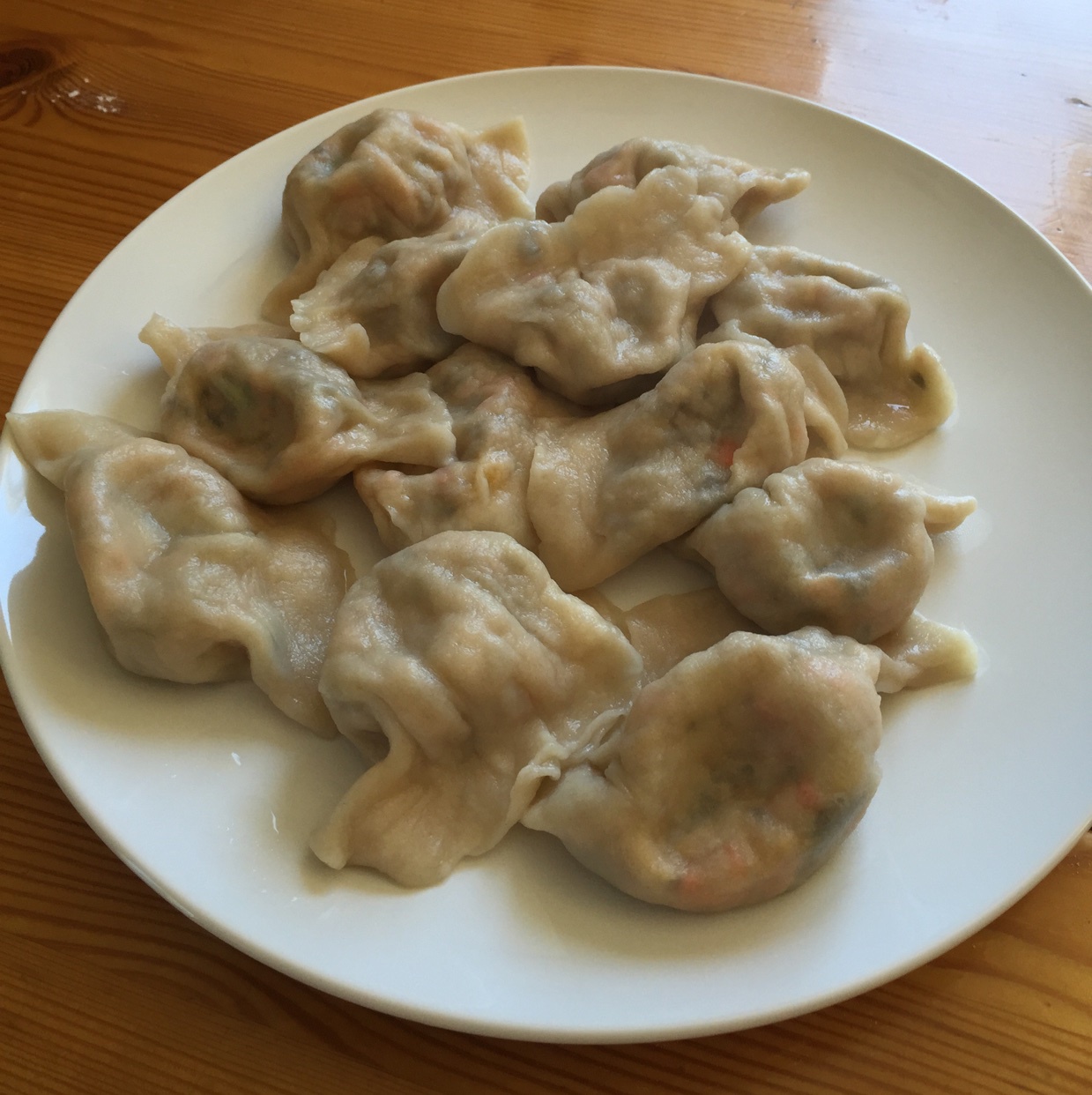 什锦素饺子