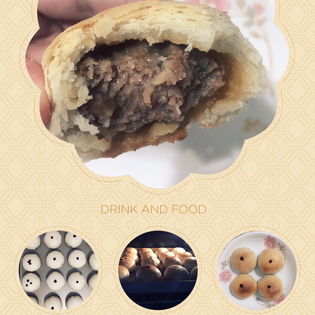 泳式鲜肉榨菜月饼