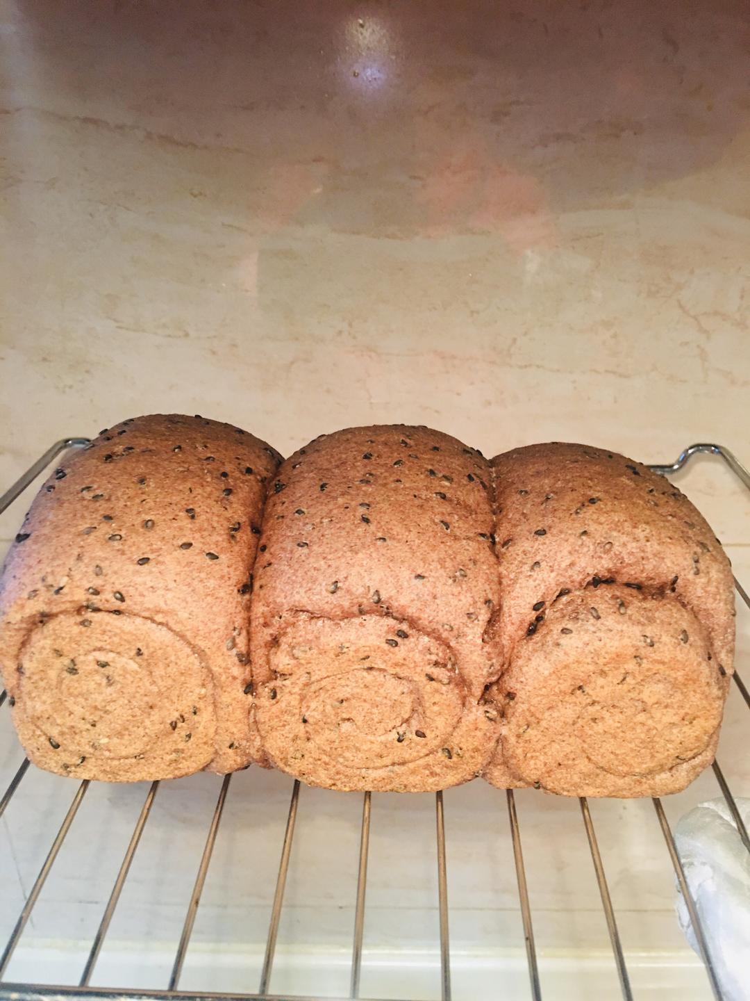 减肥全黑麦吐司🍞椰蓉黑麦吐司🍞
