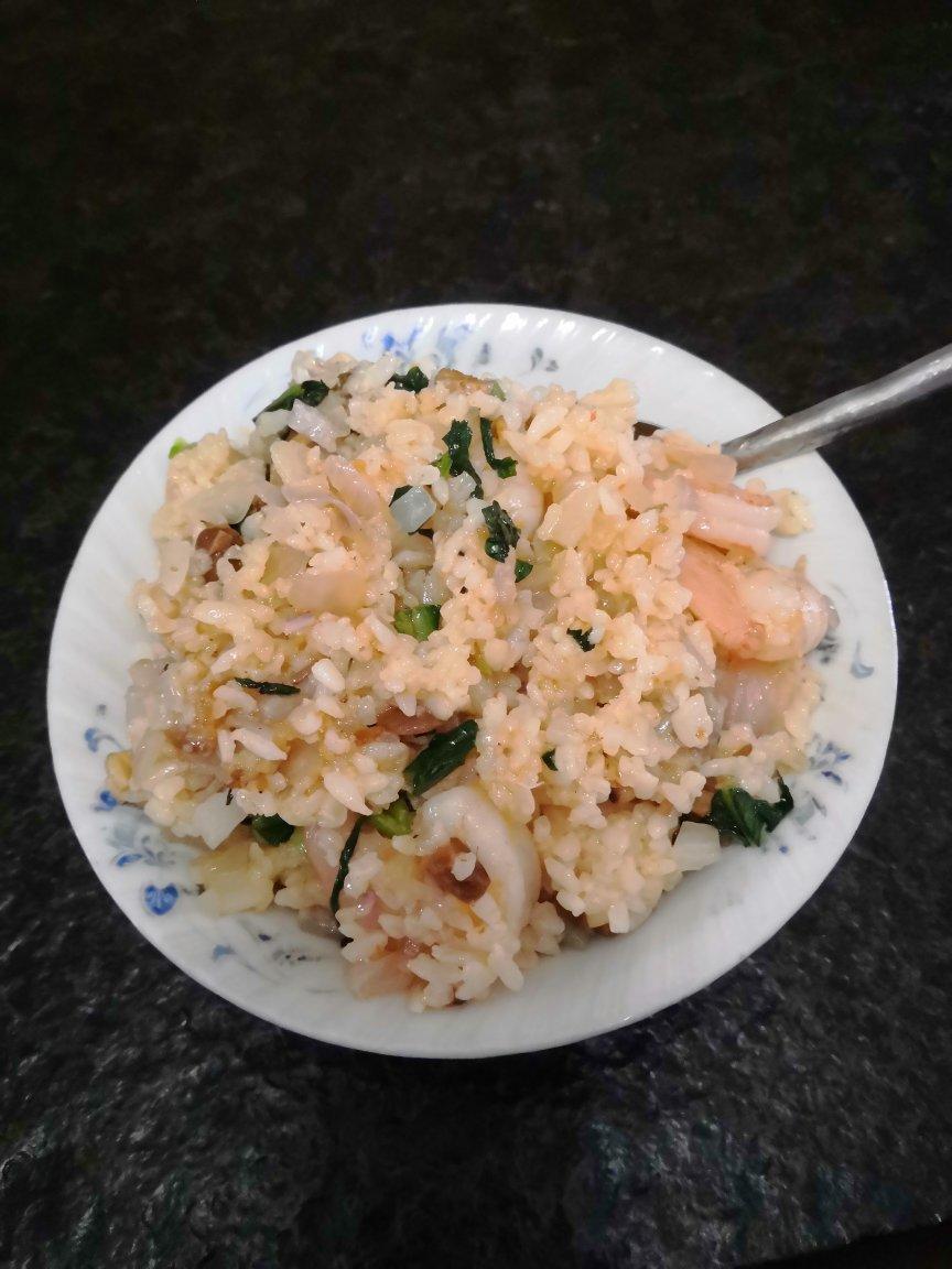 全网最好吃的【虾仁炒饭】！