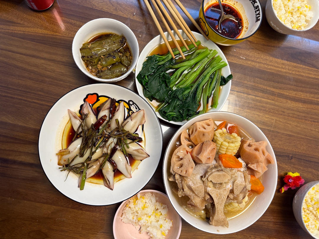 清蒸鲜鱿