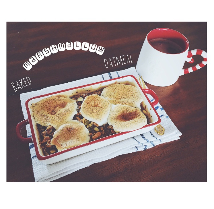 Baked Oatmeal Breakfast 早餐烤燕麦