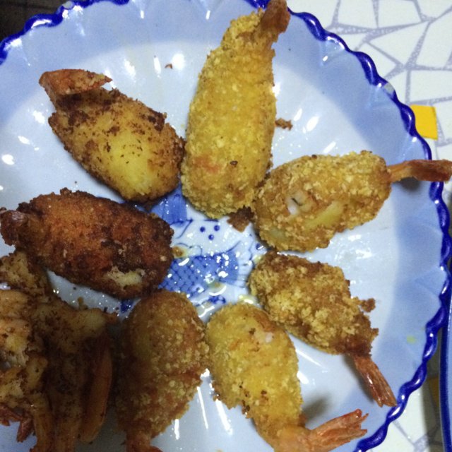 鲜虾可乐饼