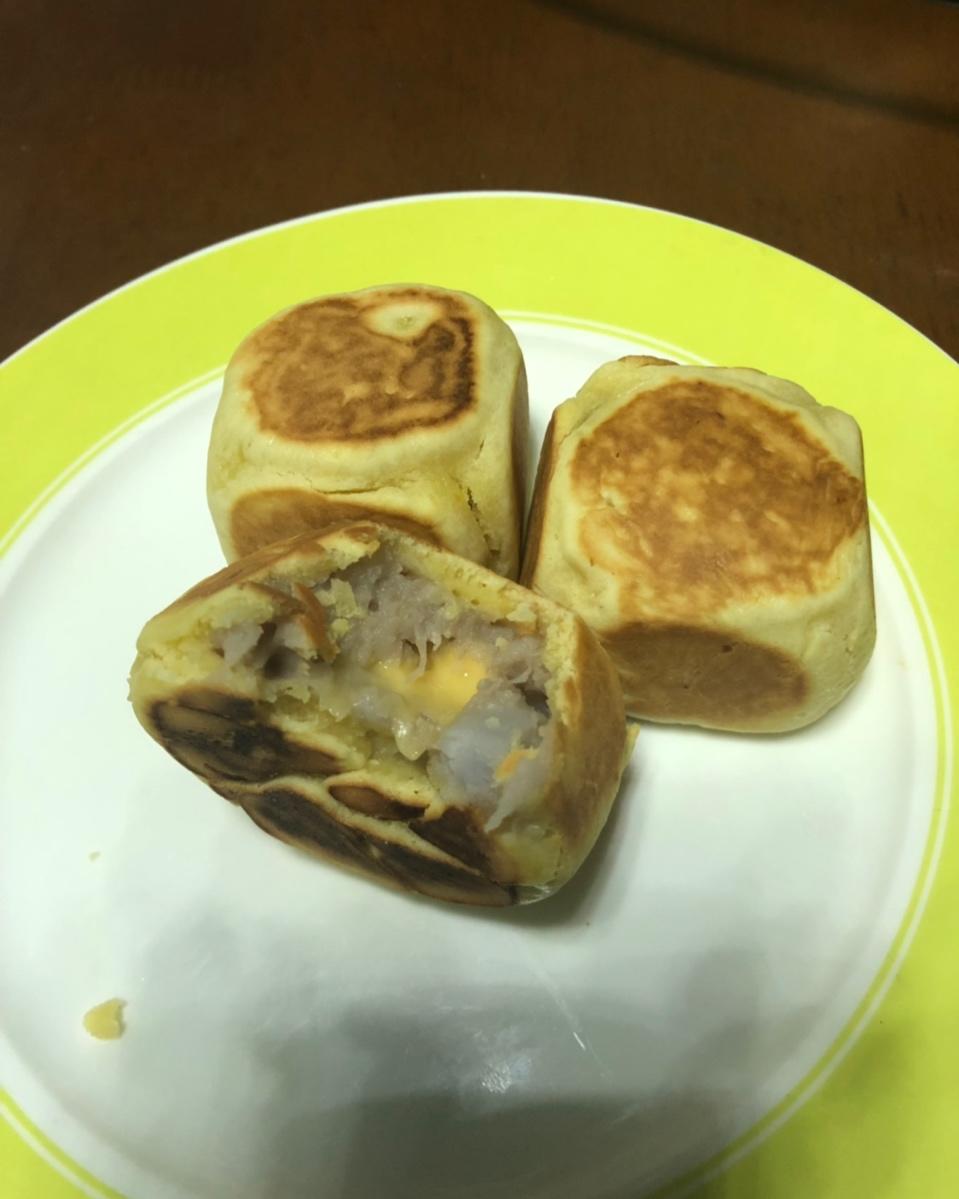 【爆浆紫薯仙豆糕】