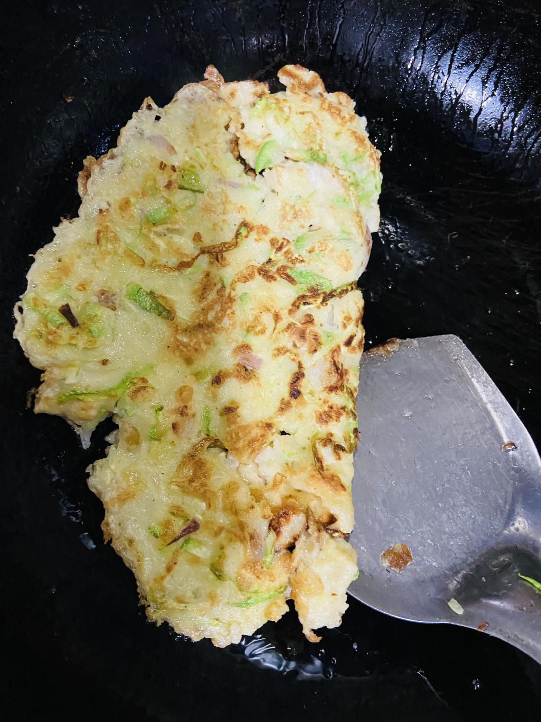 西葫芦鸡蛋软饼