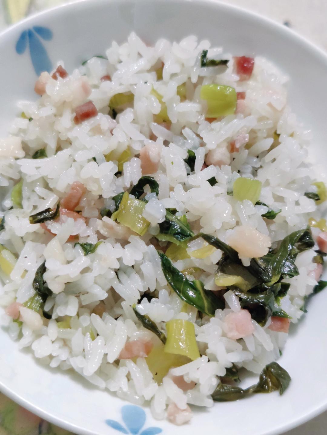上海版咸肉菜饭