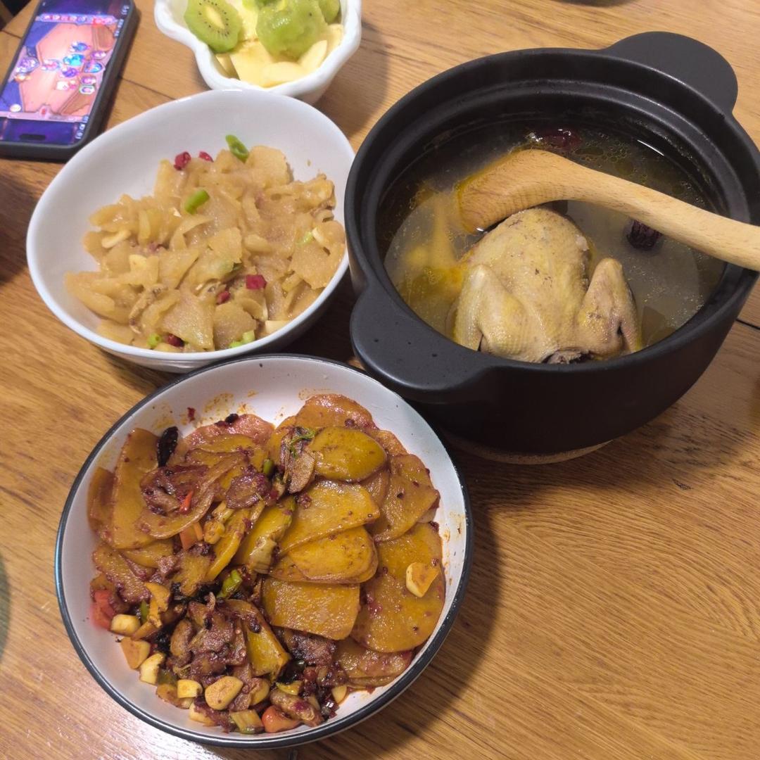 干锅土豆片
