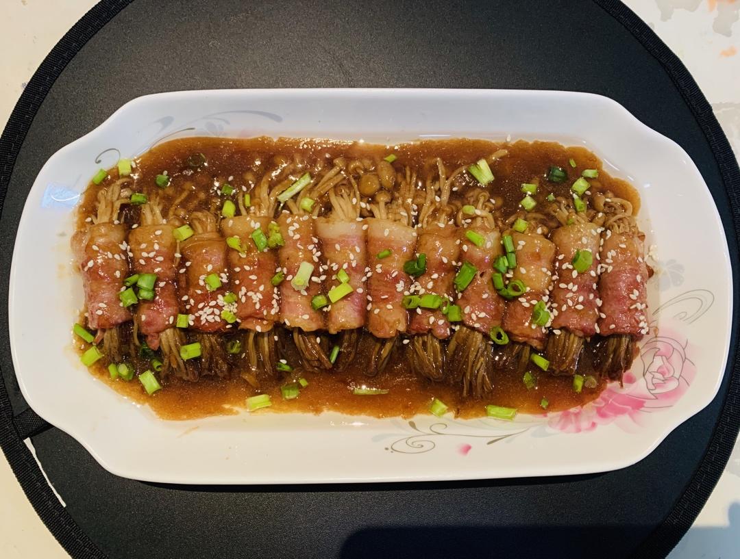 金针菇培根卷