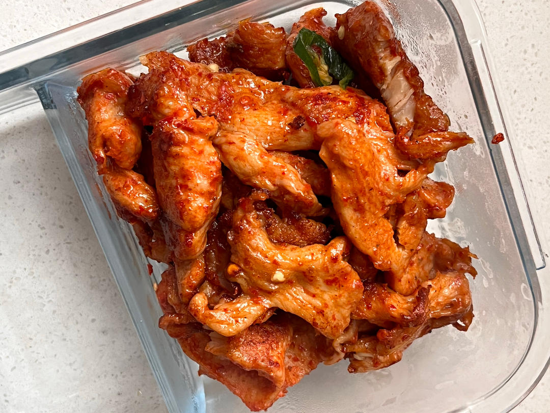 巨嫩的煎鸡胸肉