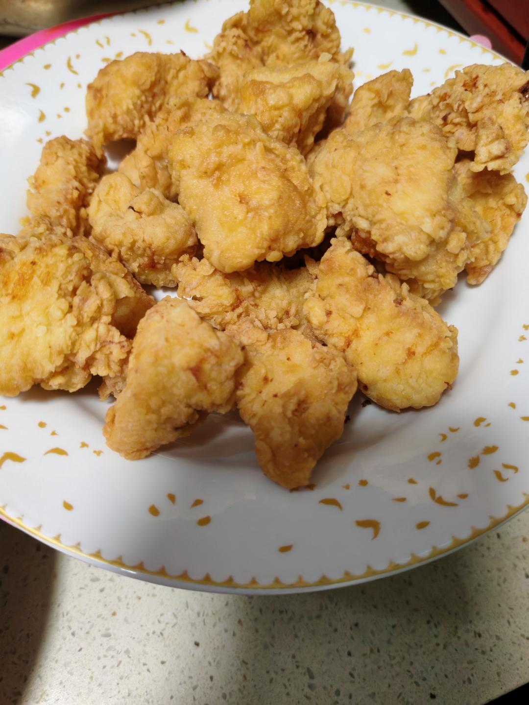 真正的鸡米花是不裹面包糠的（转）