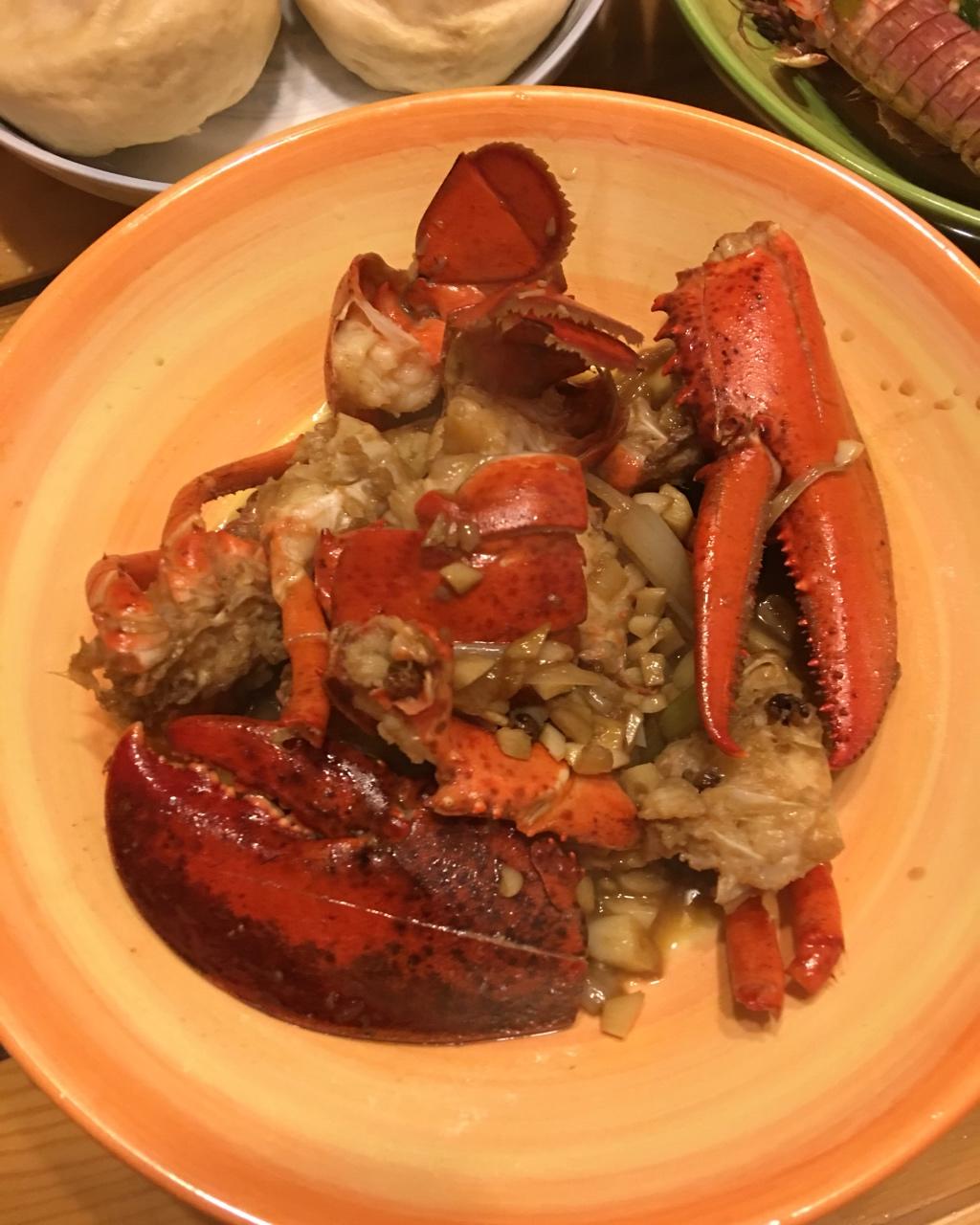 姜葱龙虾