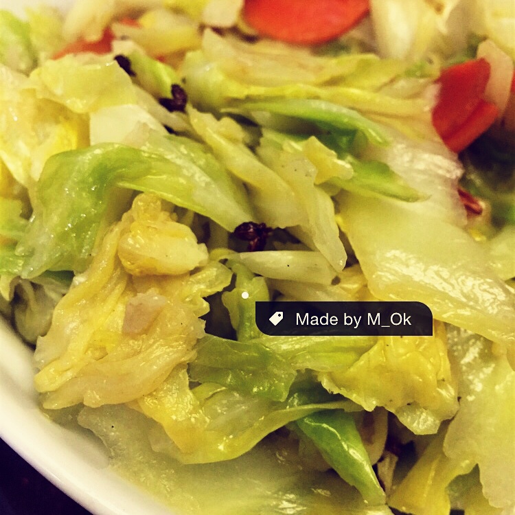 炝炒圆白菜