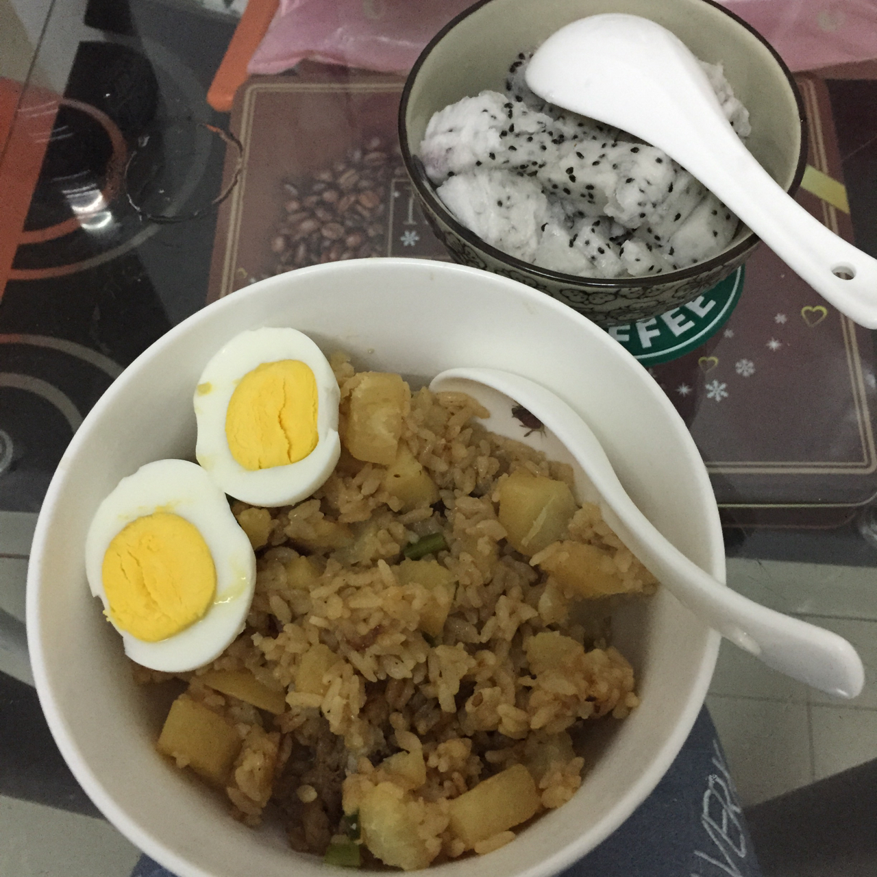 土豆焖饭（电饭锅版）