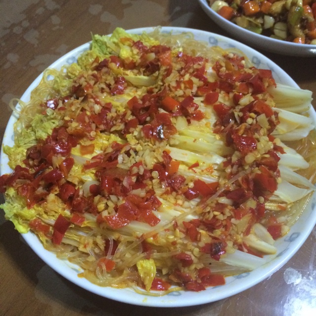 蒜蓉粉丝娃娃菜