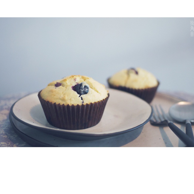 蓝莓玛芬蛋糕 Blueberry Muffin