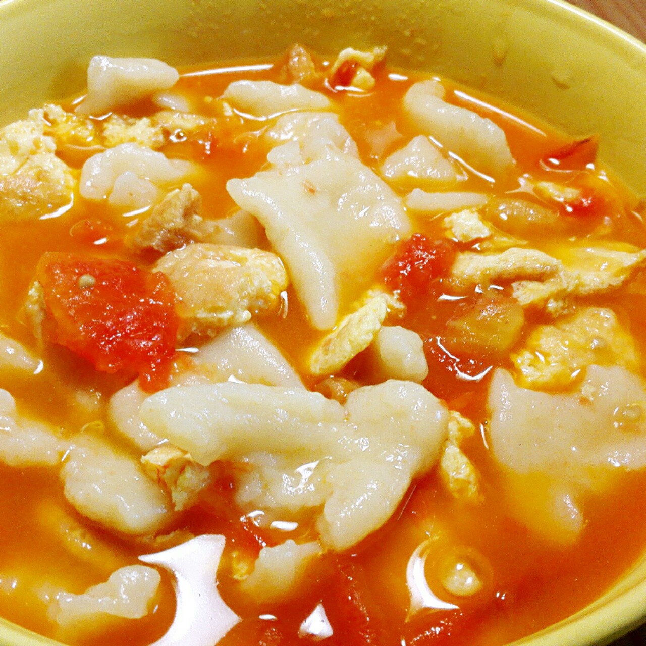 西红柿鸡蛋揪面片