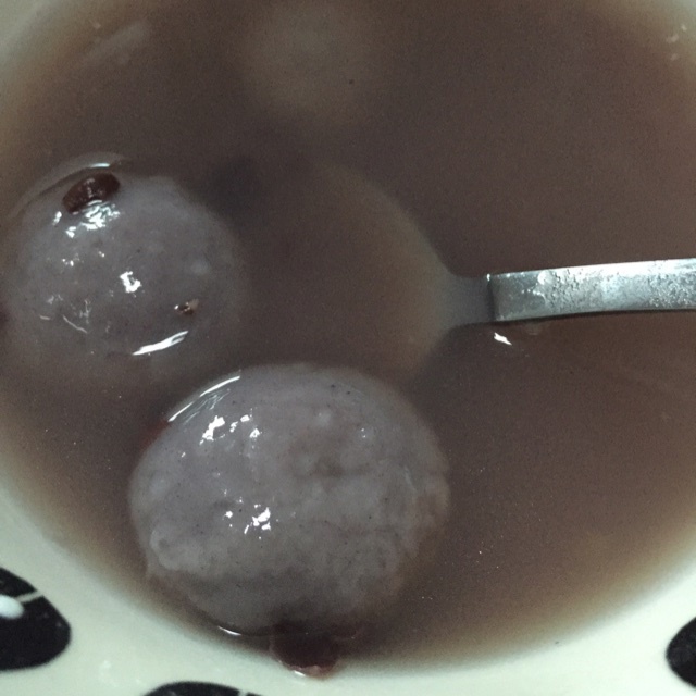 红豆沙汤圆