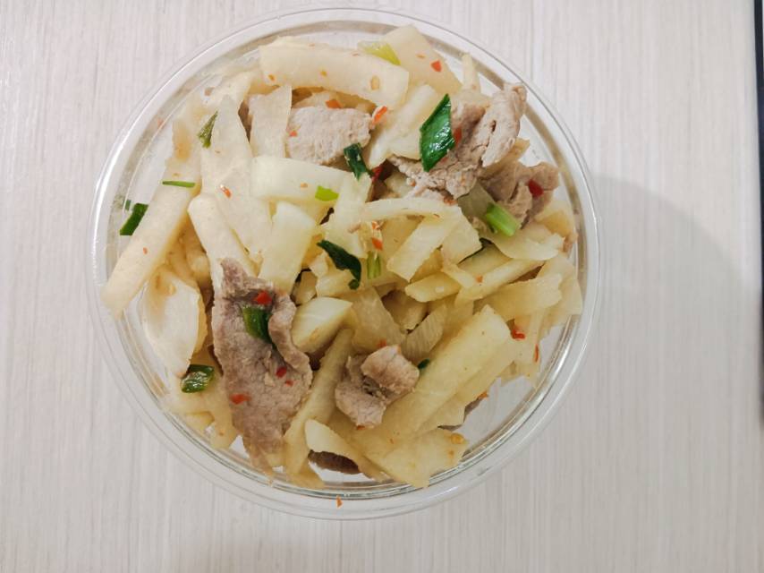 沙葛炒肉片