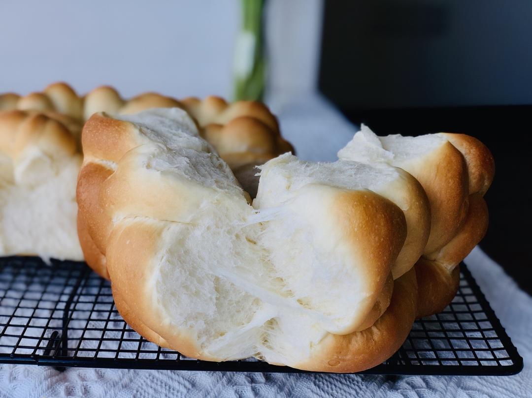 纯奶手撕吐司的做法 步骤1