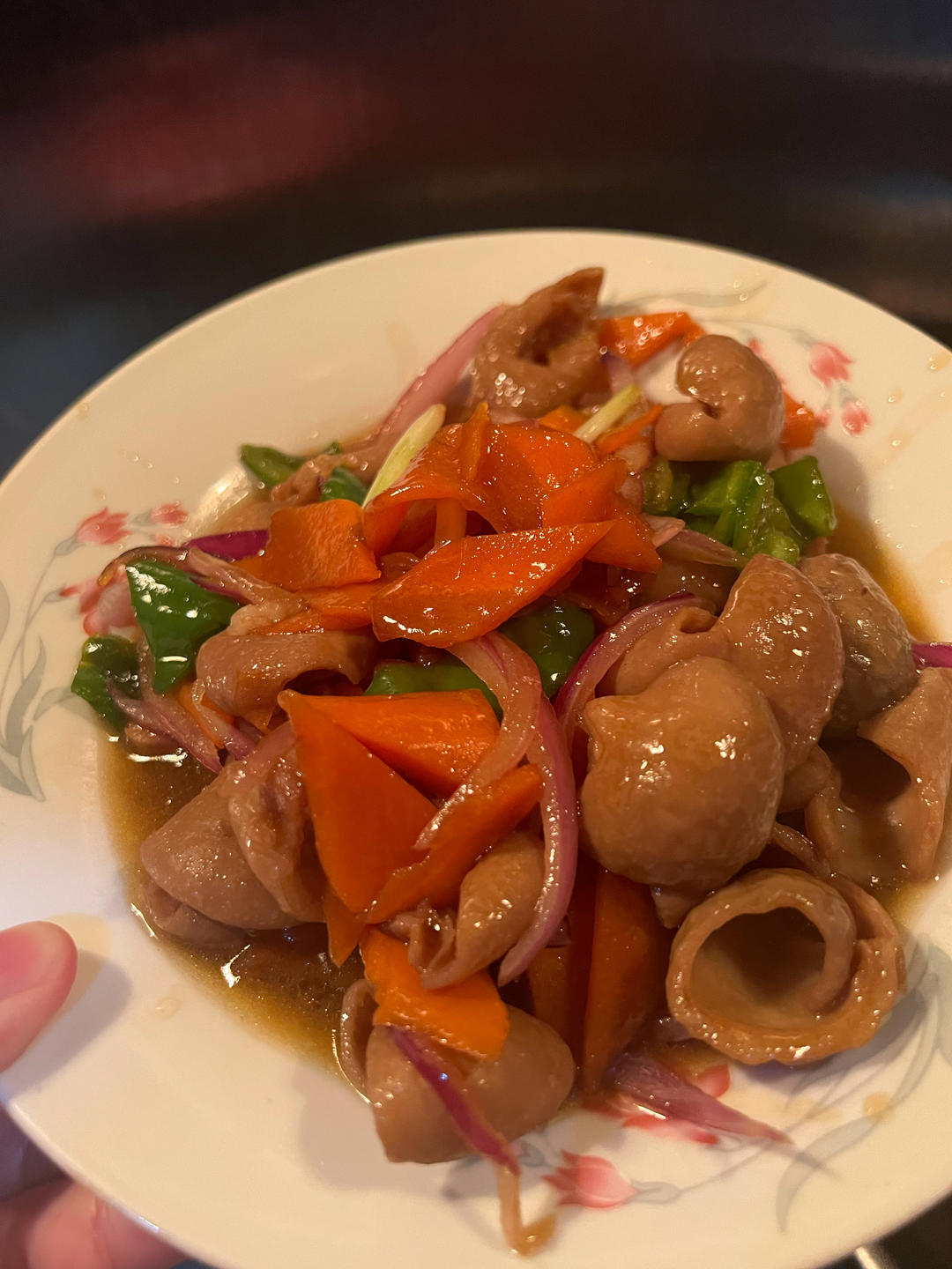爆炒肥肠